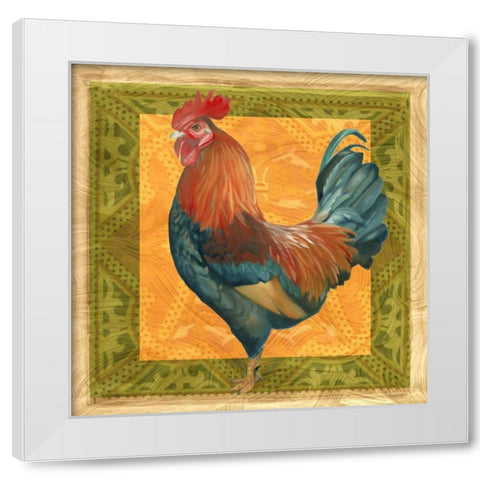 Cuisine Maison III White Modern Wood Framed Art Print by Montillio, Louise