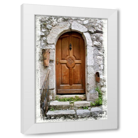 Doors of Europe XVII White Modern Wood Framed Art Print by Perry, Rachel