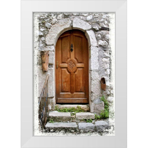 Doors of Europe XVII White Modern Wood Framed Art Print by Perry, Rachel