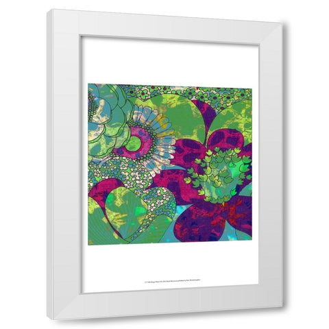 Oopsy Daisy I White Modern Wood Framed Art Print by Mountain, Ricki