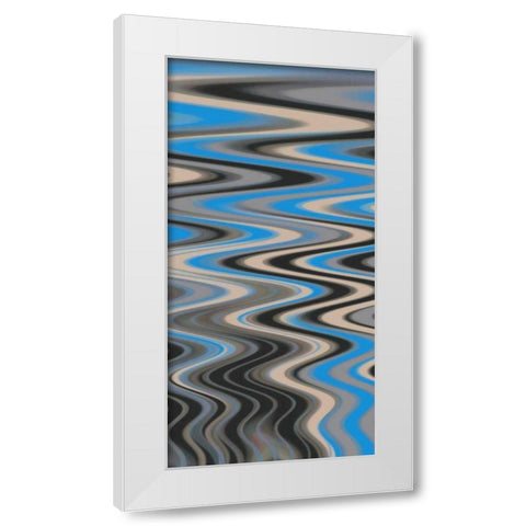 River Runs Deep II White Modern Wood Framed Art Print by Mountain, Ricki