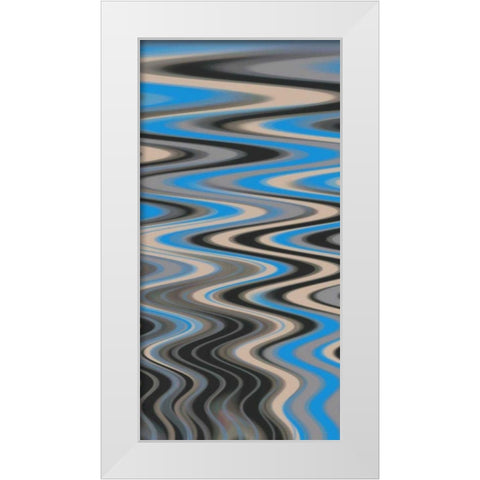 River Runs Deep II White Modern Wood Framed Art Print by Mountain, Ricki