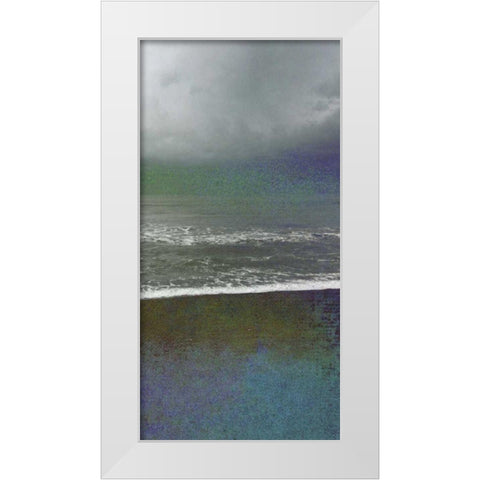 Hope Floats II White Modern Wood Framed Art Print by Mountain, Ricki