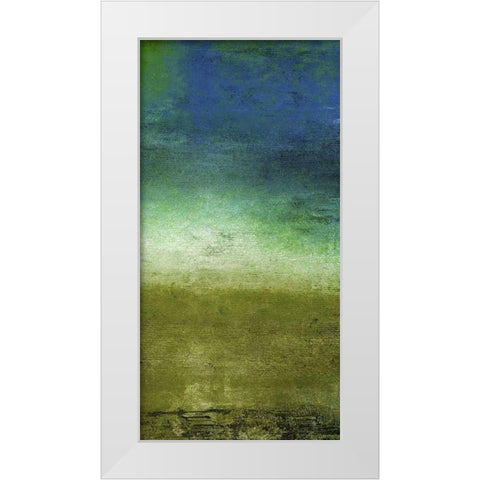 Hope Floats IV White Modern Wood Framed Art Print by Mountain, Ricki