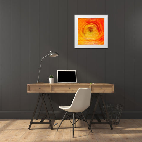 Relatives I White Modern Wood Framed Art Print by Harrington, Danielle