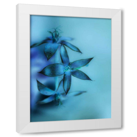 Falling Forward II White Modern Wood Framed Art Print by Teton Parchment