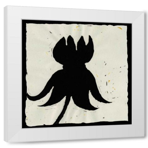 Profile XI White Modern Wood Framed Art Print by Davis, Andrea