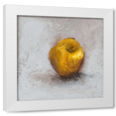 Painted Fruit III White Modern Wood Framed Art Print by Nichols, Liz