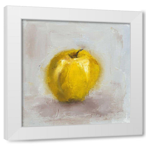 Painted Fruit VI White Modern Wood Framed Art Print by Nichols, Liz
