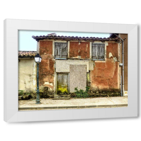 Lupiac House I White Modern Wood Framed Art Print by Chester, Colby