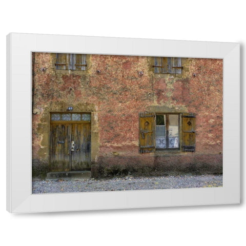 Lupiac House III White Modern Wood Framed Art Print by Chester, Colby