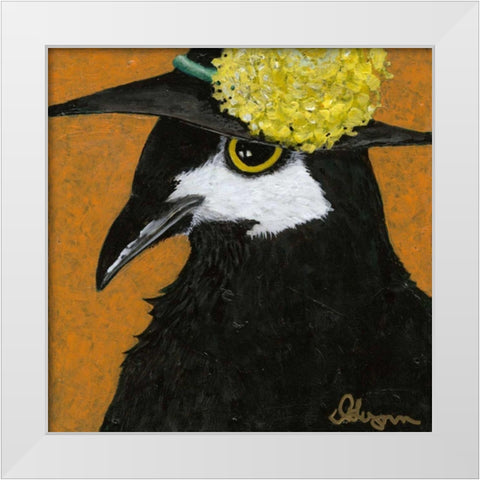 You Silly Bird - Marty White Modern Wood Framed Art Print by Roll, Dlynn
