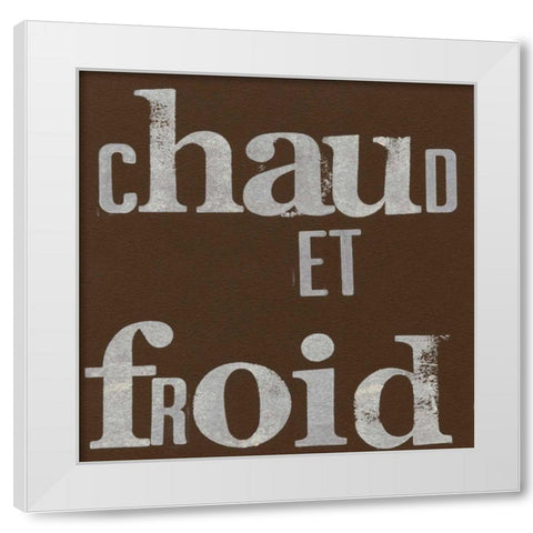 French Laundry III White Modern Wood Framed Art Print by Velasquez, Deborah