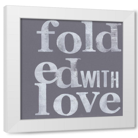 Fresh Laundry IV White Modern Wood Framed Art Print by Velasquez, Deborah