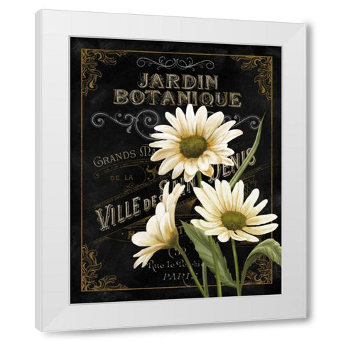 Small Botanical Collection I White Modern Wood Framed Art Print by White, Abby