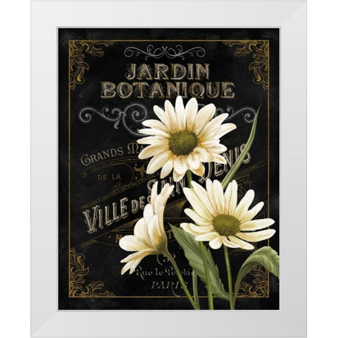 Small Botanical Collection I White Modern Wood Framed Art Print by White, Abby