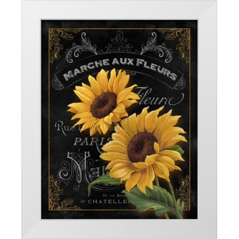 Small Botanical Collection II White Modern Wood Framed Art Print by White, Abby
