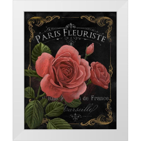Small Botanical Collection III White Modern Wood Framed Art Print by White, Abby