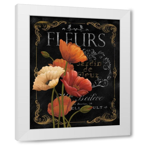Small Botanical Collection IV White Modern Wood Framed Art Print by White, Abby