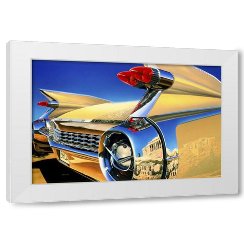 59 El Dorado Athens White Modern Wood Framed Art Print by Reynolds, Graham