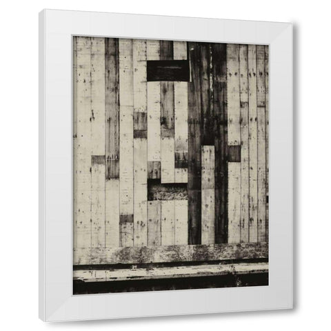 Quebec II White Modern Wood Framed Art Print by Ling, Tang