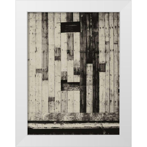 Quebec II White Modern Wood Framed Art Print by Ling, Tang