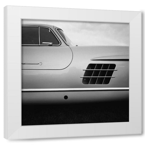 53 Gull Wing White Modern Wood Framed Art Print by Stein, Daniel