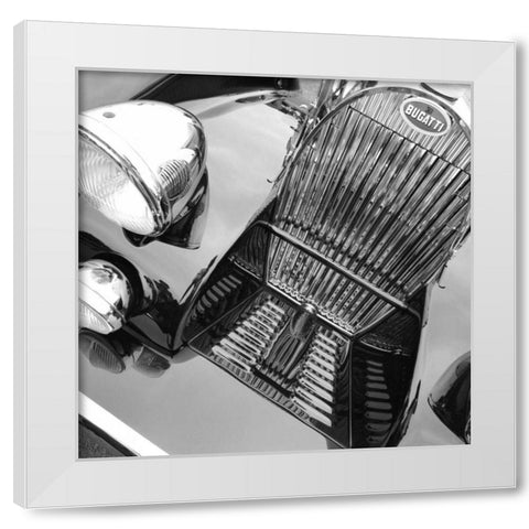 39 Bugati T57 White Modern Wood Framed Art Print by Stein, Daniel