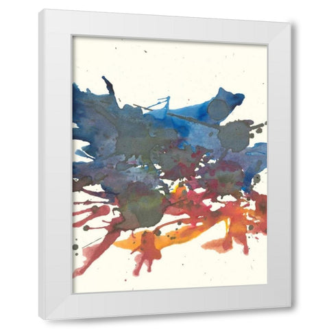 On our Way White Modern Wood Framed Art Print by Fuchs, Jodi