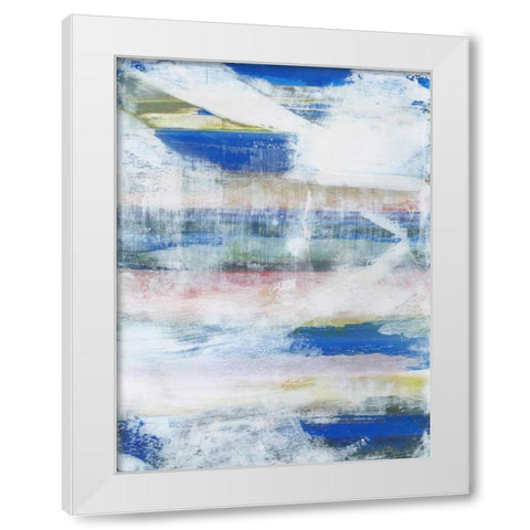 White Wash II White Modern Wood Framed Art Print by Fuchs, Jodi