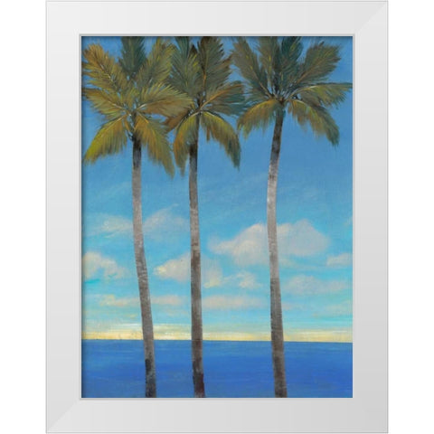 Standing Tall I White Modern Wood Framed Art Print by OToole, Tim