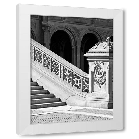 NYC Architecture VI White Modern Wood Framed Art Print by Pica, Jeff