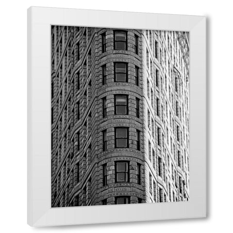 Reflections of NYC I White Modern Wood Framed Art Print by Pica, Jeff