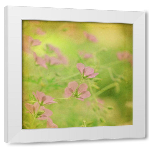 Waiting on Purple IX White Modern Wood Framed Art Print by Jorgensen, Jennifer