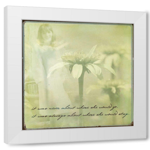 She II White Modern Wood Framed Art Print by Jorgensen, Jennifer