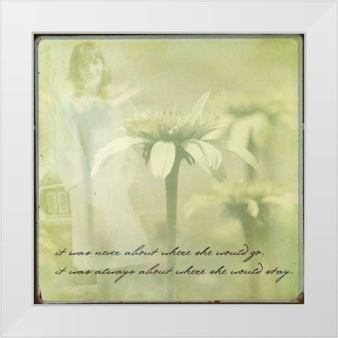 She II White Modern Wood Framed Art Print by Jorgensen, Jennifer