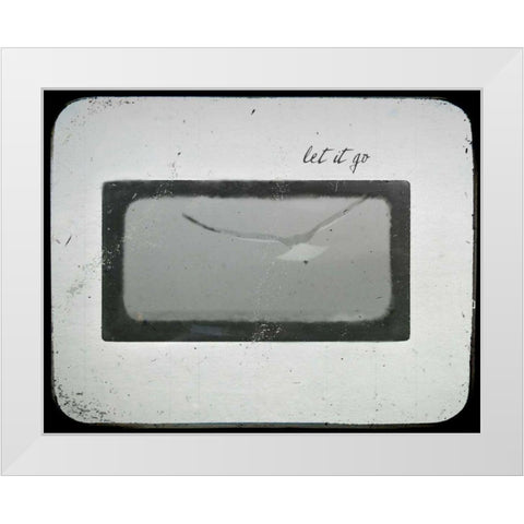 She VII White Modern Wood Framed Art Print by Jorgensen, Jennifer