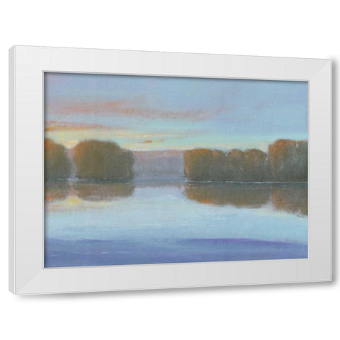 Crystal River I White Modern Wood Framed Art Print by OToole, Tim