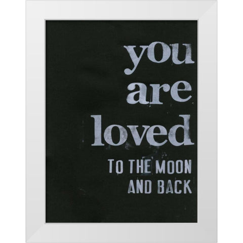 When I Saw You... V White Modern Wood Framed Art Print by Velasquez, Deborah