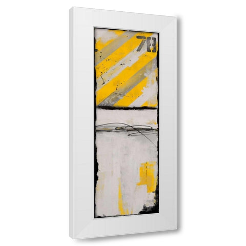 2-Up Route 78 II White Modern Wood Framed Art Print by Ashley, Erin