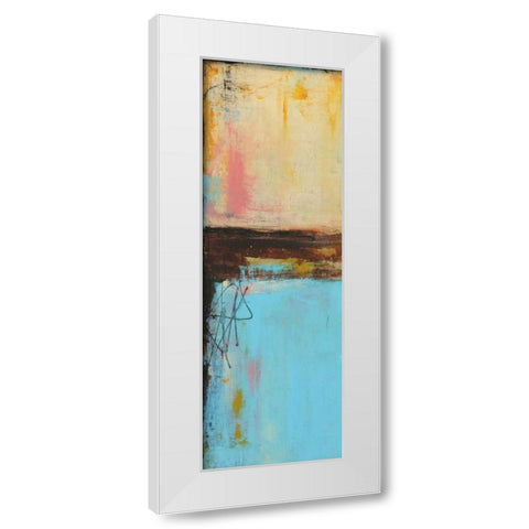 Dockside 37 I White Modern Wood Framed Art Print by Ashley, Erin