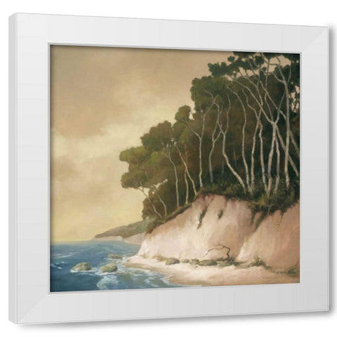 High Tide I White Modern Wood Framed Art Print by Reynolds, Graham