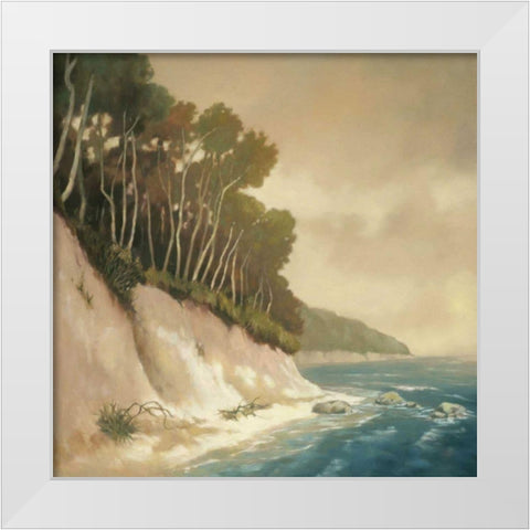 High Tide II White Modern Wood Framed Art Print by Reynolds, Graham