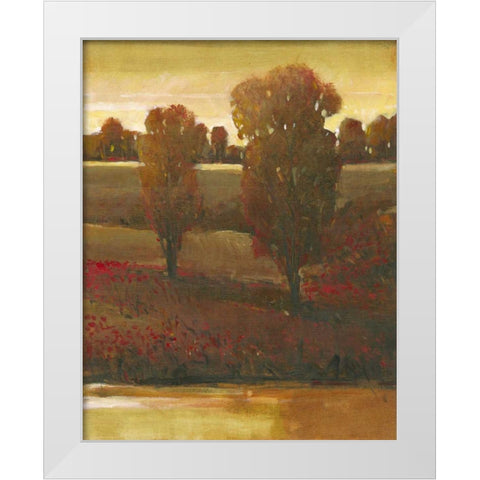 Illuminating Sky II White Modern Wood Framed Art Print by OToole, Tim