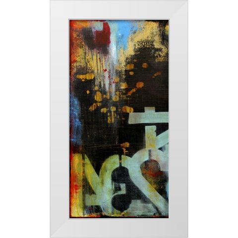 Out Numbered I White Modern Wood Framed Art Print by Ashley, Erin