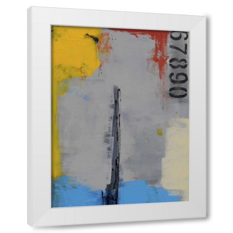 Thats a Wrap II White Modern Wood Framed Art Print by Ashley, Erin