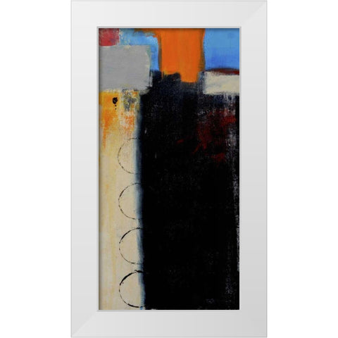 Thats a Wrap III White Modern Wood Framed Art Print by Ashley, Erin