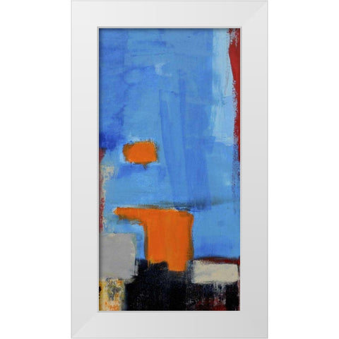 Thats a Wrap IV White Modern Wood Framed Art Print by Ashley, Erin