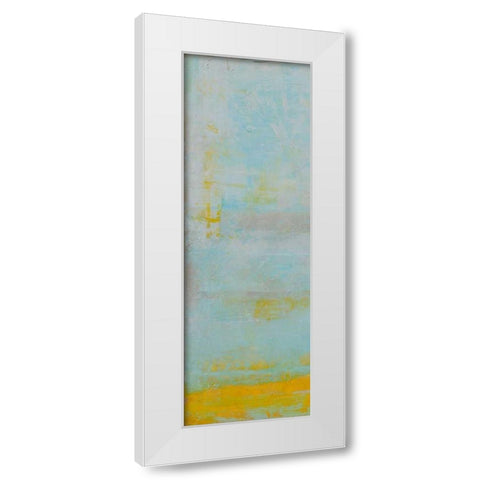 New Horizon I White Modern Wood Framed Art Print by Ashley, Erin