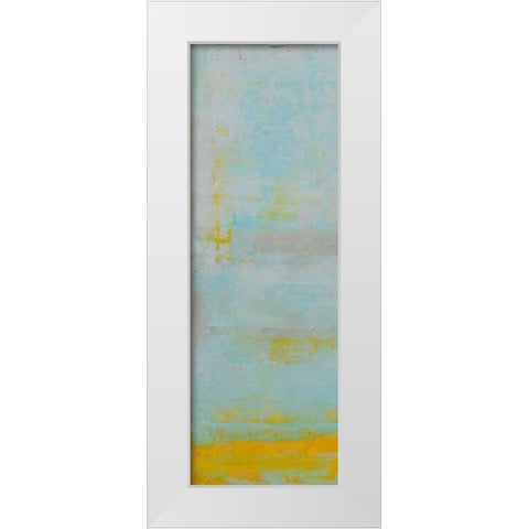 New Horizon I White Modern Wood Framed Art Print by Ashley, Erin